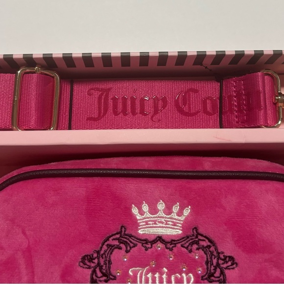 Juicy Couture Gift Set Free Love Heritage Slim Camera Bag & Envelope Card Case - Picture 5 of 14